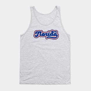 Retro Florida Script Tank Top